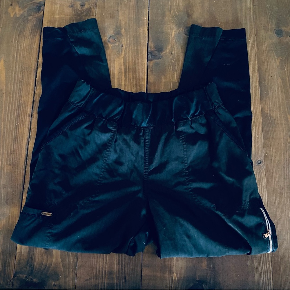 Cherokee black striped scrub pants